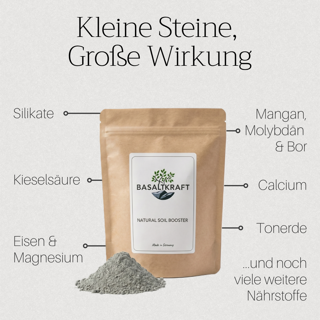 Basaltkraft | Balkon & Kamerplanten | 600g