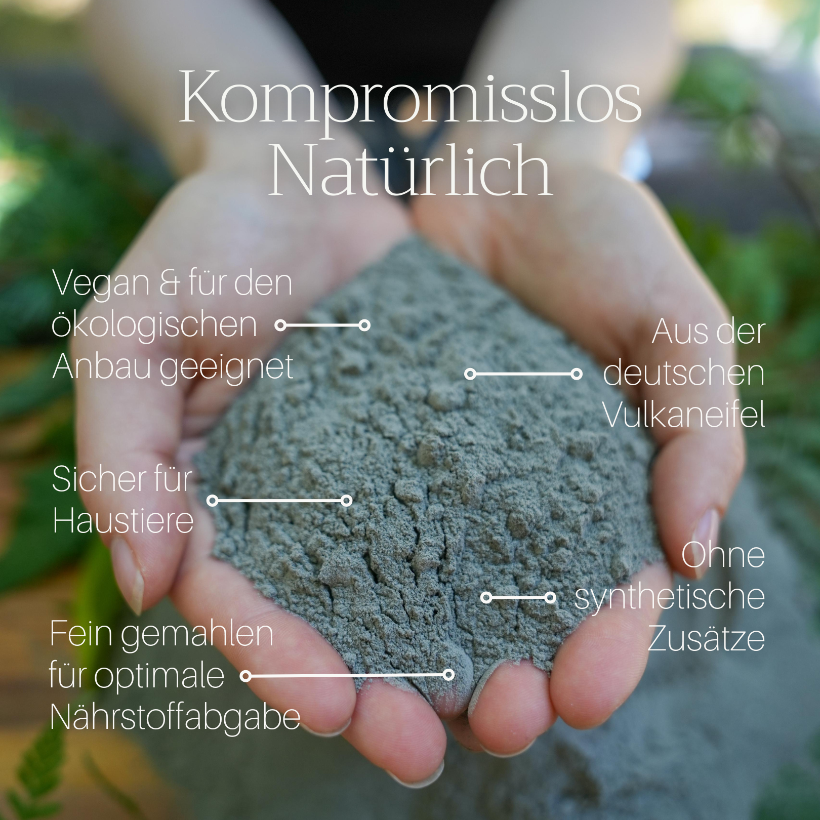 Basaltkraft | Balkon & Kamerplanten | 600g