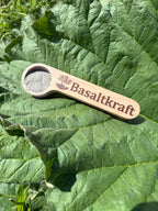 Basaltkraft | Dosierlöffel aus Buchenholz